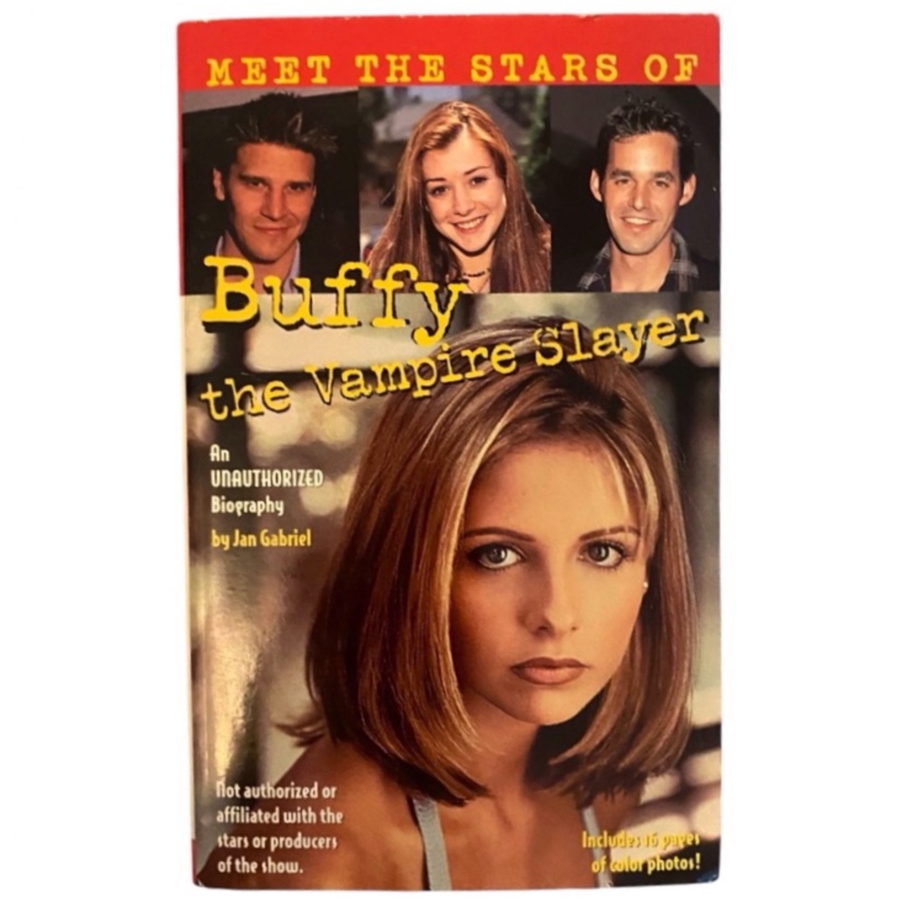 3/$30 Meet the Stars of Buffy the Vampire Slayer Book